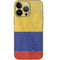Colombia Flag Distressed iPhone 14 Pro Skin